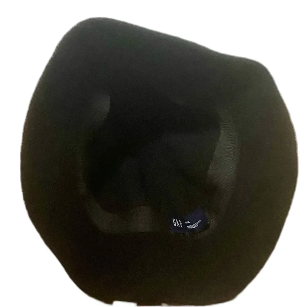 EUC GAP Olefin Rabbit Fur Wool Bucket Hat Cap Size Small/Medium